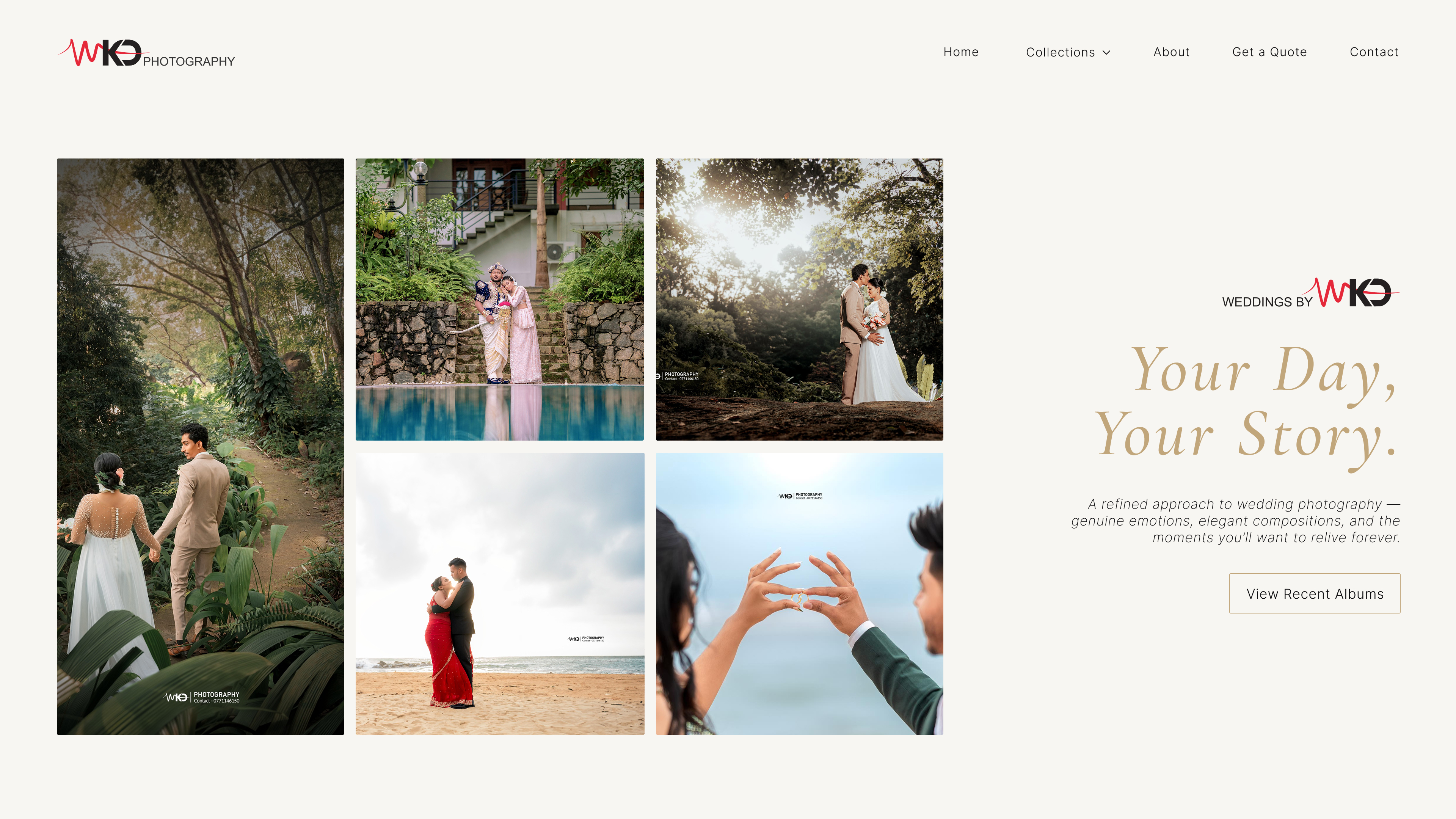 WKD Photography Website 2