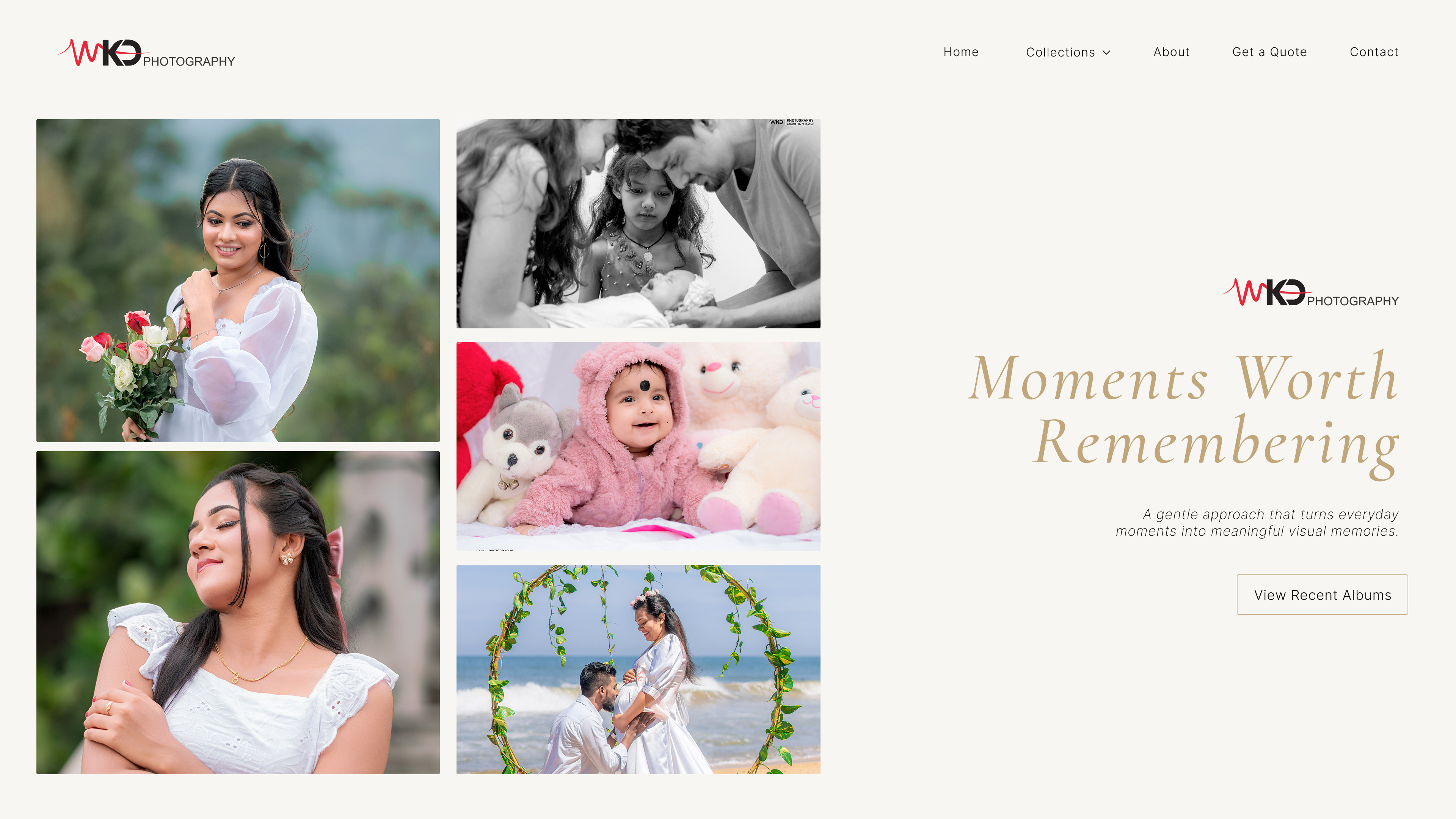 WKD Photography Website 4
